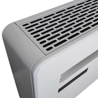 AirExchange monoblock warmtepomp, kleur wit, linker bovenkant