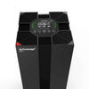 Atherra AirExchange 750‑T luchtreiniger met HEPA‑filter, voor beste luchtreiniging, kleur zwart, bovenkant, met display