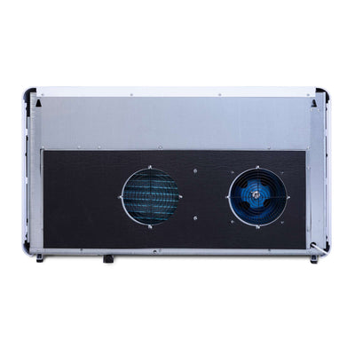 AirExchange monoblock warmtepomp, kleur wit, achterkant