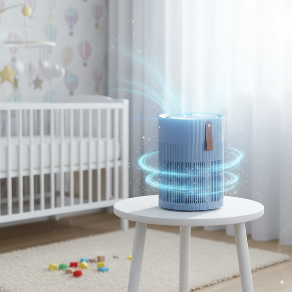 Luchtreiniger Slaapkamer HEPA - AirExchange 150-T - tot 40m² - Fluisterstil - Wit