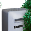 Monoblock airco wit met groene bossage